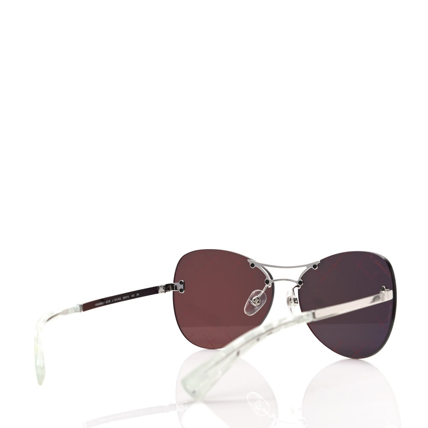 Pilot Aviator Sunglasses 4218 Red