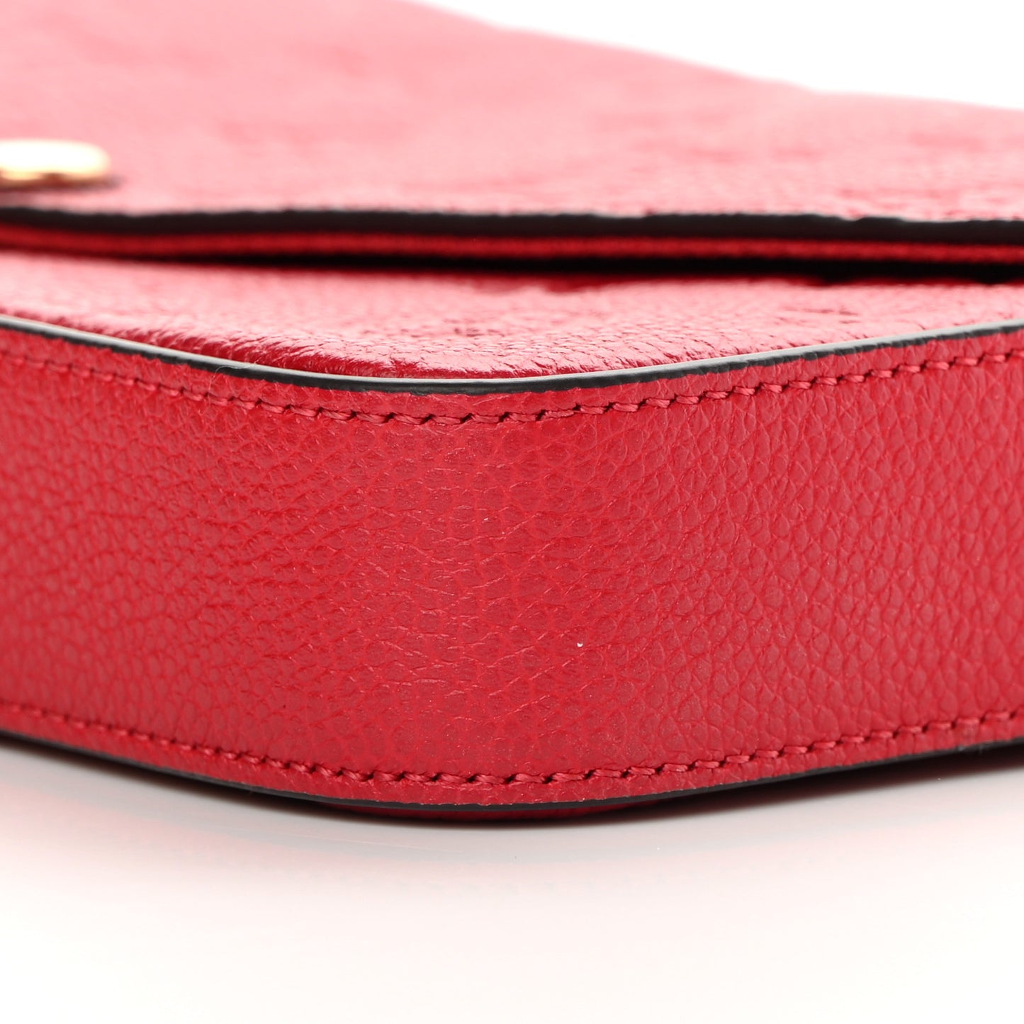 Empreinte Pochette Felicie Chain Wallet Scarlet