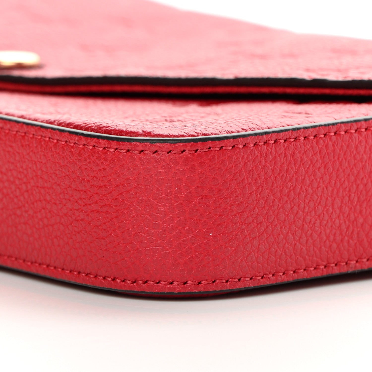 Louis Vuitton Empreinte Pochette Felicie Chain Wallet Scarlet 11 of 17
