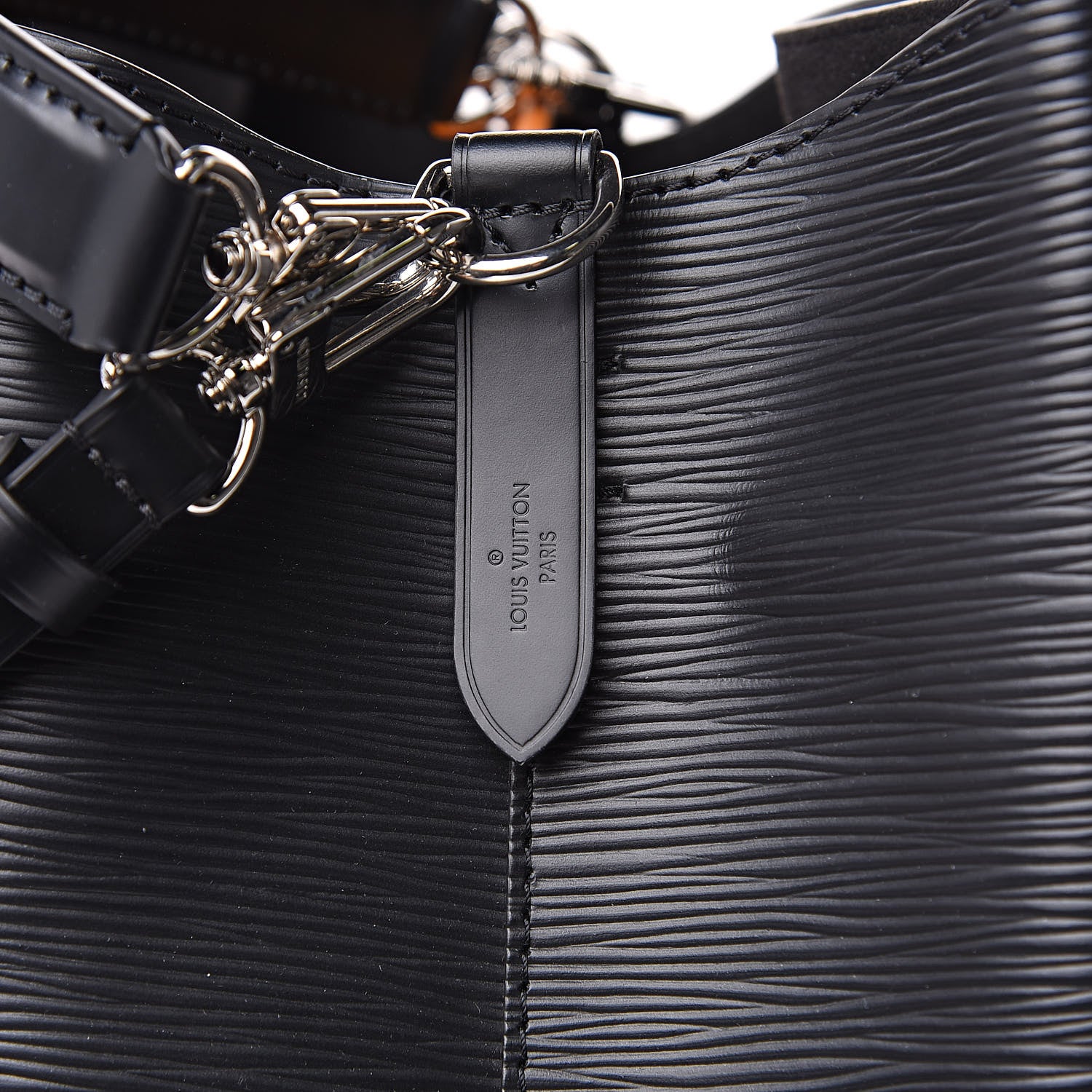 Louis Vuitton Epi NeoNoe MM Black 8 of 9