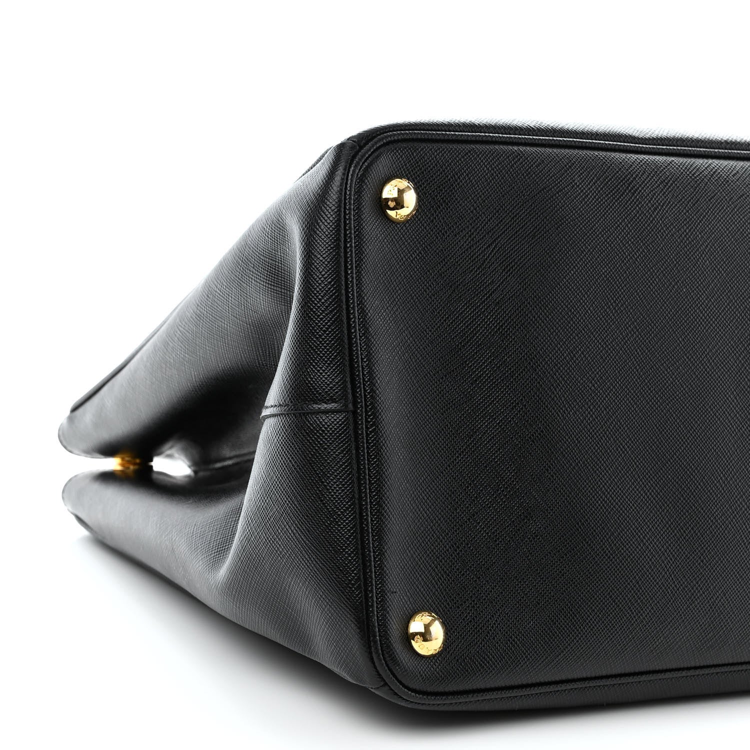 Prada Saffiano Lux Large Tote Black 9 of 10