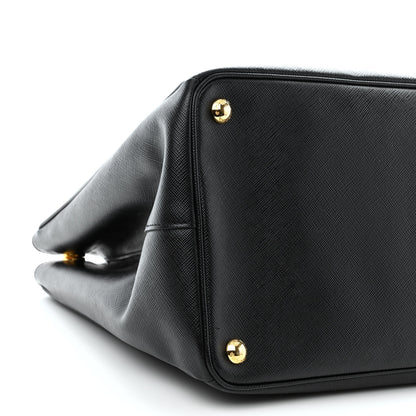 Prada Saffiano Lux Large Tote Black 9 of 10