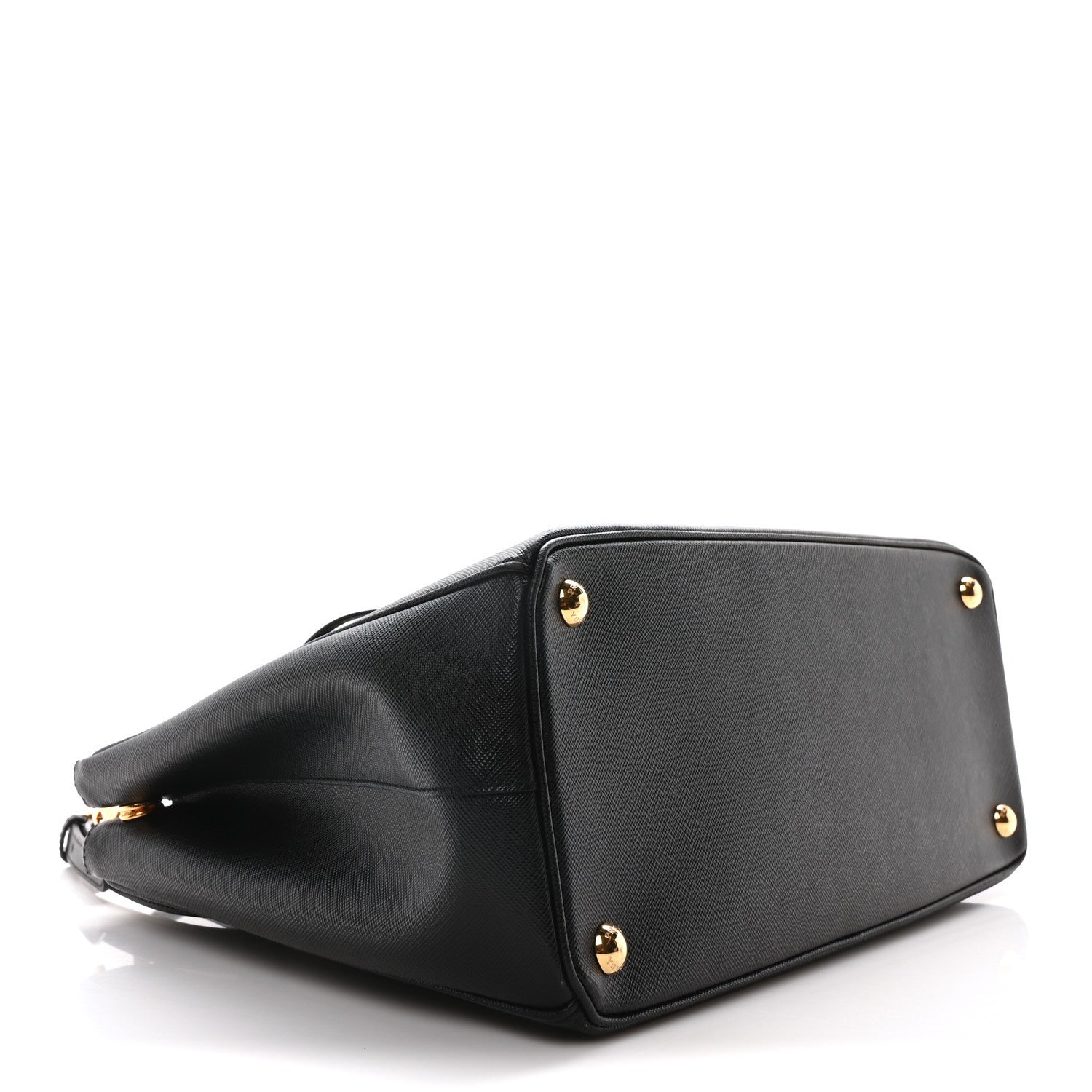 Prada Saffiano Lux Large Galleria Double Zip Tote Black 4 of 10