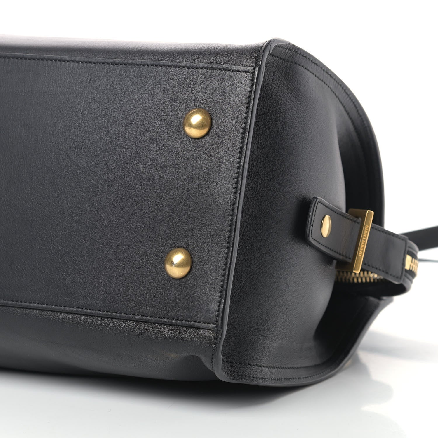 Saint Laurent Calfskin Small Classic Y Cabas Black 9 of 9