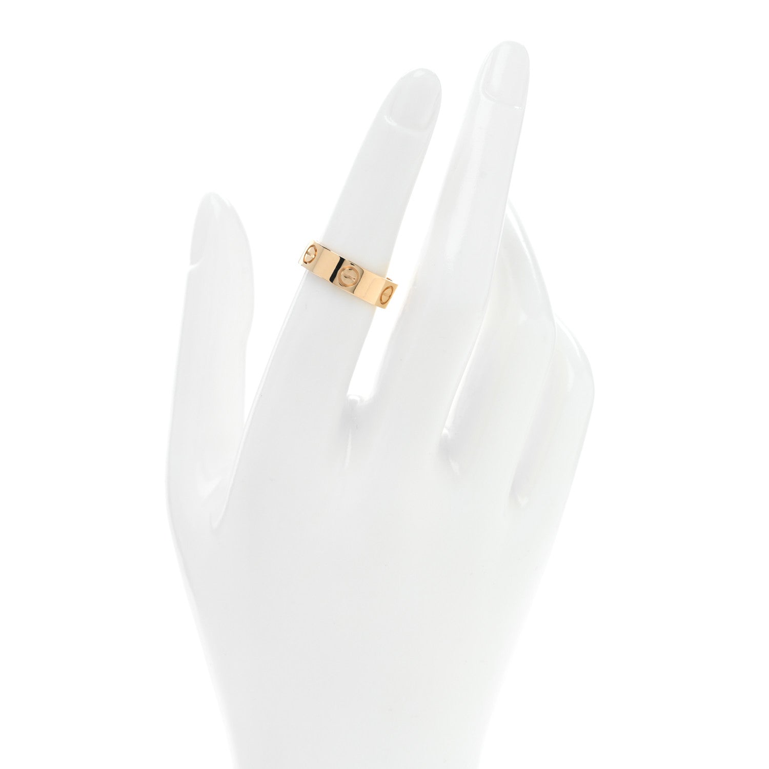 Cartier 18K Yellow Gold 5.5mm LOVE Ring 52 6 2 of 5