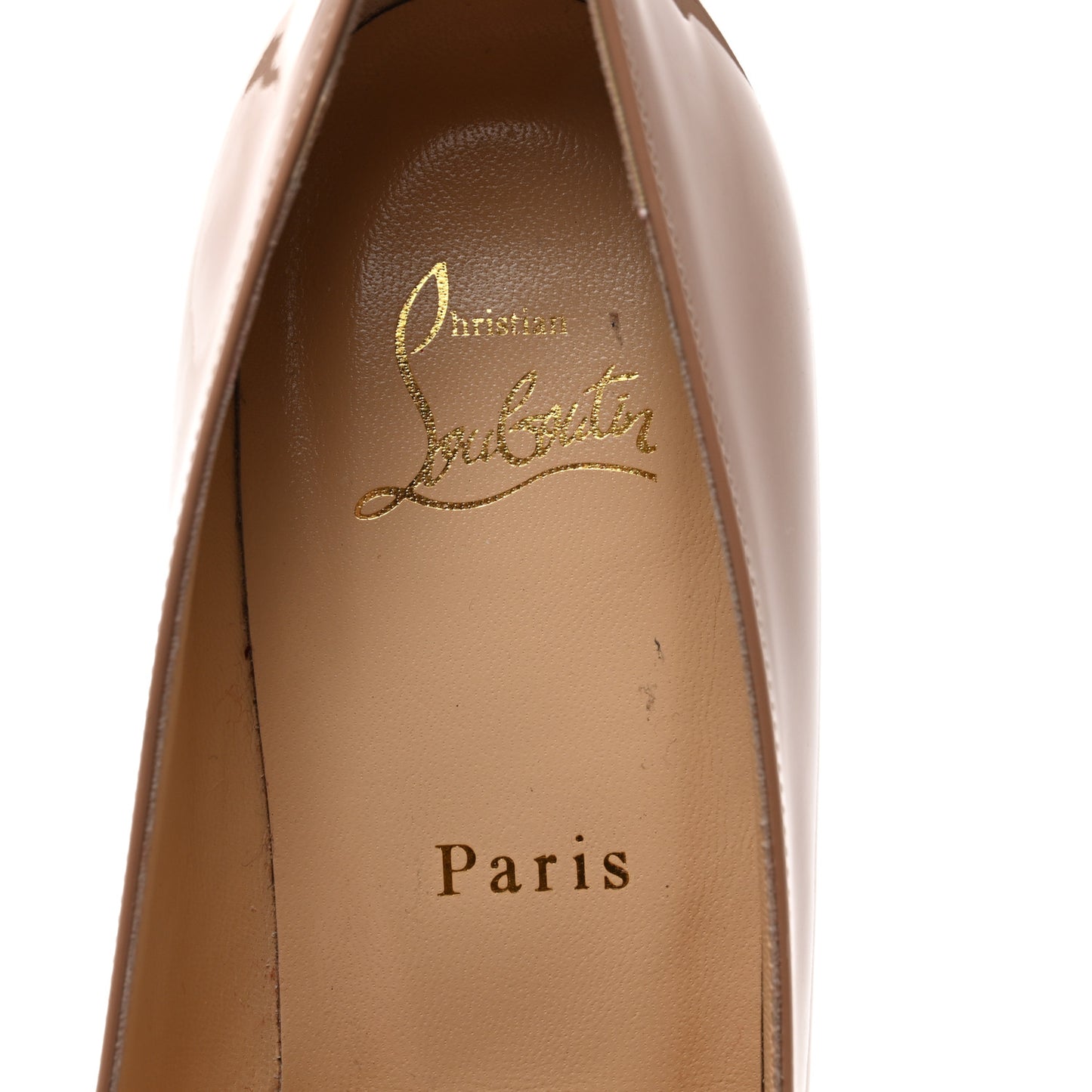 Patent Simple 100 Pumps 38.5 Nude