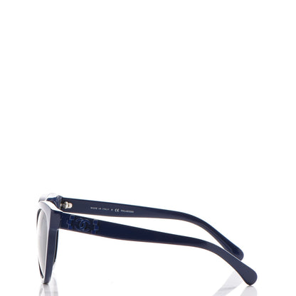 Chanel Pantos Signature CC Sunglasses 5315 Royal Blue 3 of 8