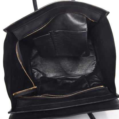 Celine Smooth Calfskin Mini Luggage Black 5 of 20