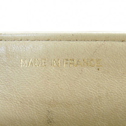 Chanel Lambskin Ribbon Stitched Flap Beige 10 of 12