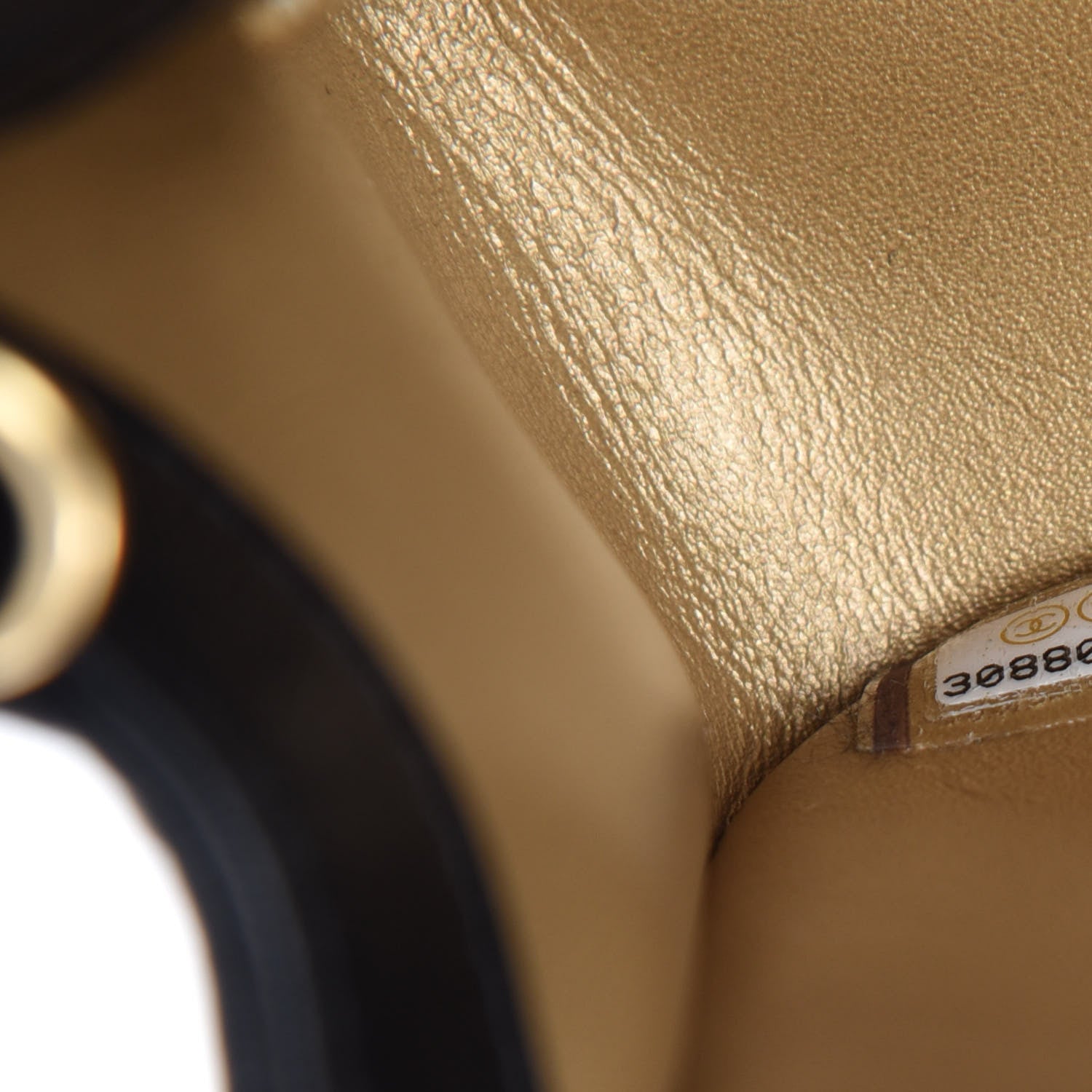 Chanel Lambskin Quilted Mini Rectangular Pearl Crush Flap Black 10 of 12