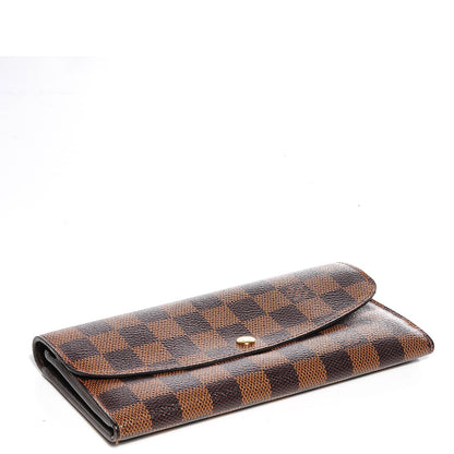 Louis Vuitton Damier Ebene Emilie Wallet 4 of 8