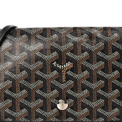 Goyard Goyardine Plumet Wallet Clutch Black 7 of 10