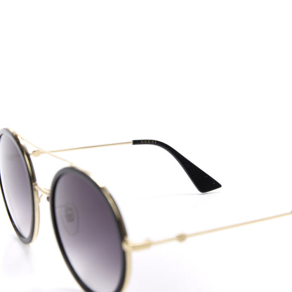 Gucci Round Frame Sunglasses GG0061S Black 5 of 8