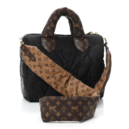 Louis Vuitton Econyl Mini Monogram Pillow Speedy Bandouliere 25 Black 2 of 7