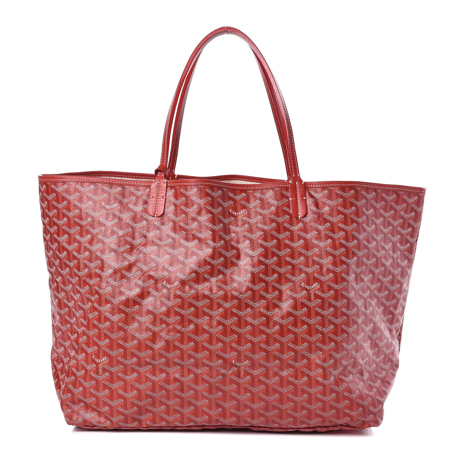 Goyard Goyardine Saint Louis GM Red 3 of 14