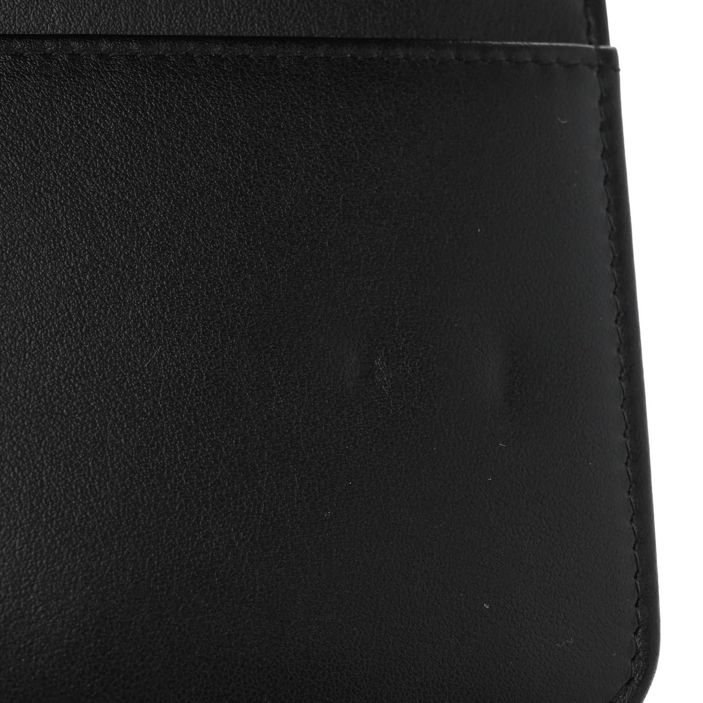 Caviar Quilted Boy Wallet On Chain WOC Black
