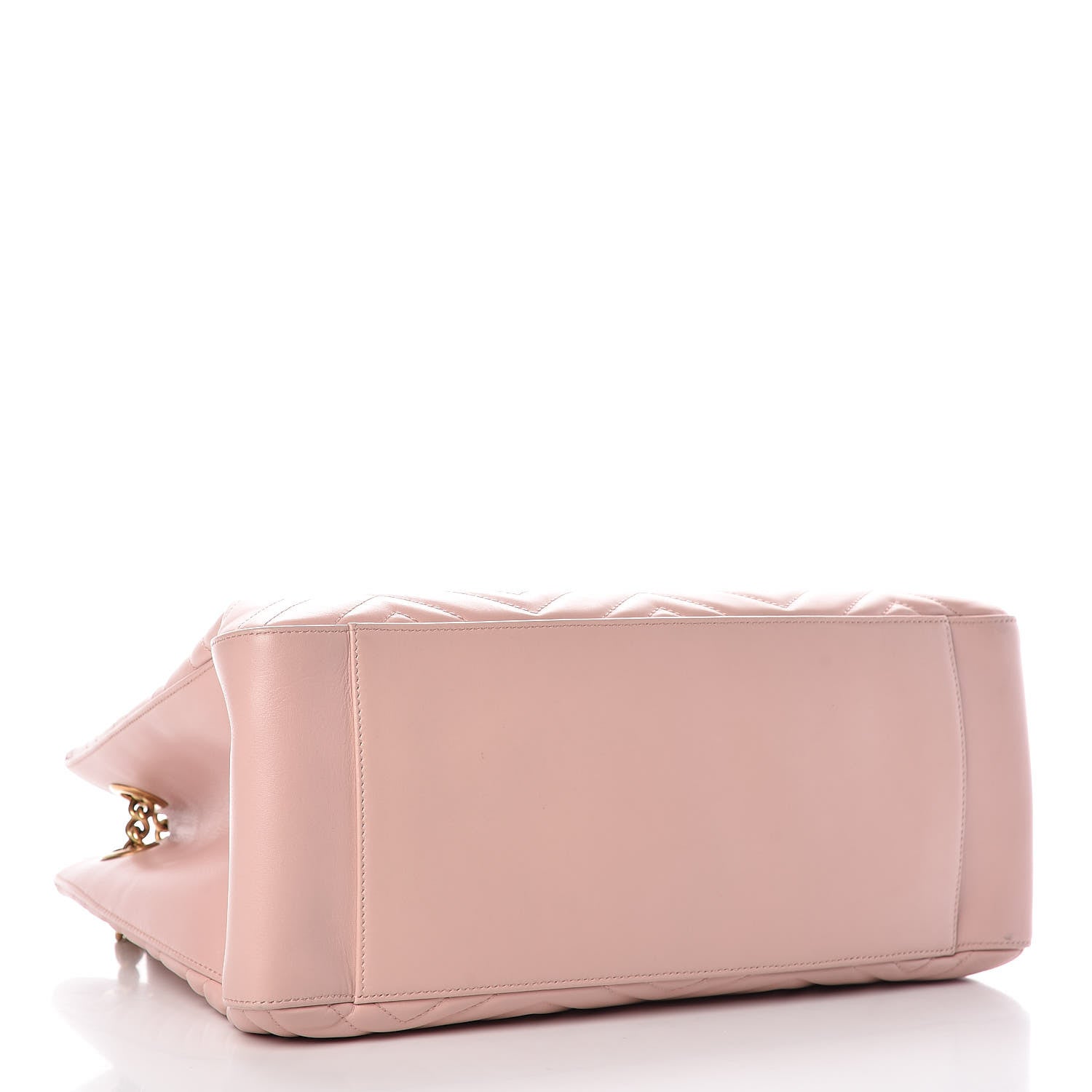 Gucci Calfskin Matelasse Medium GG Marmont Shoulder Tote Bag Perfect Pink 4 of 8