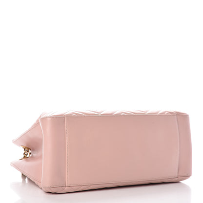 Gucci Calfskin Matelasse Medium GG Marmont Shoulder Tote Bag Perfect Pink 4 of 8