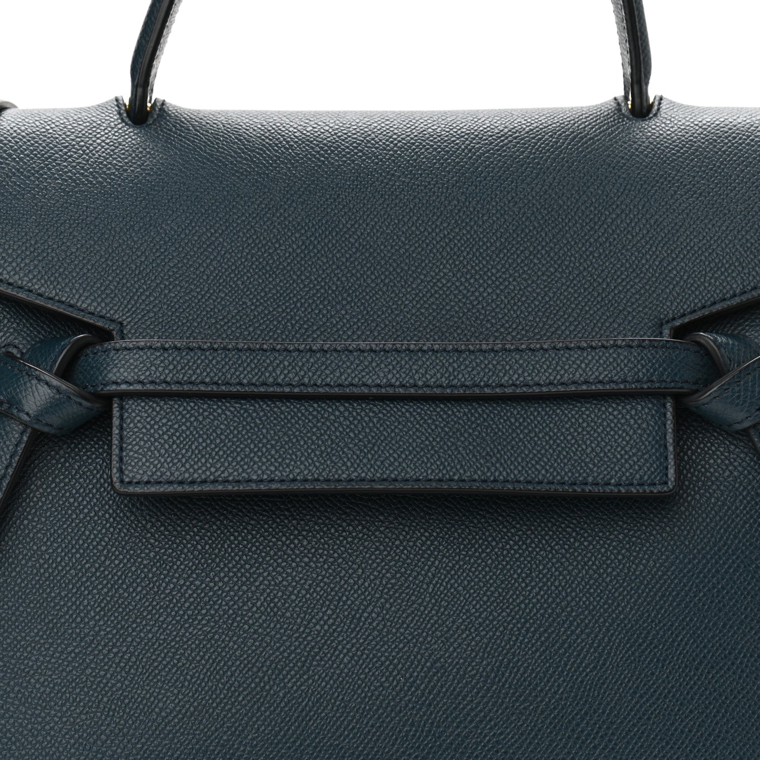 Celine Baby Grained Calfskin Micro Belt Bag Abyss Blue 8 of 10