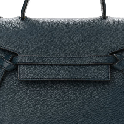 Celine Baby Grained Calfskin Micro Belt Bag Abyss Blue 8 of 10