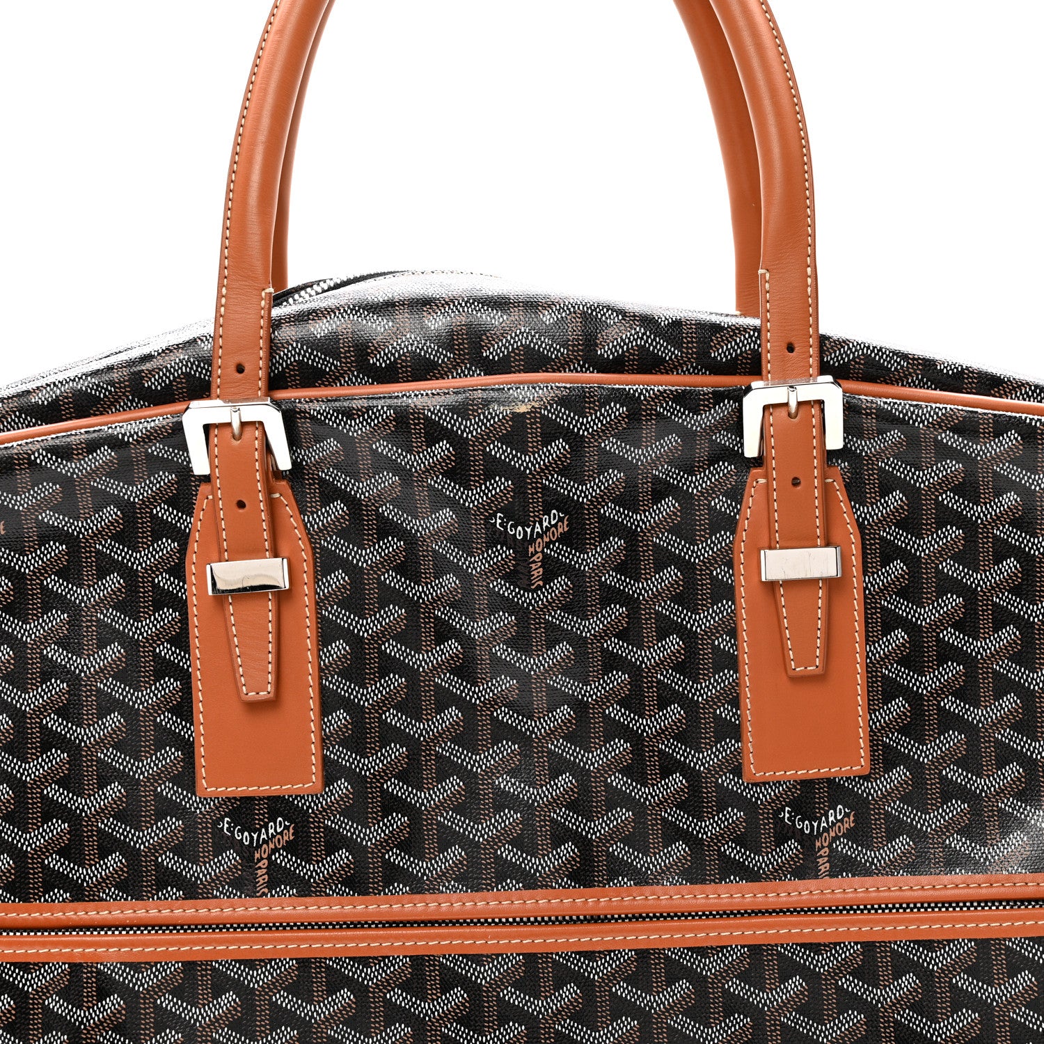 Goyard Goyardine Porte-Habits Garment Bag Black Gold 11 of 30