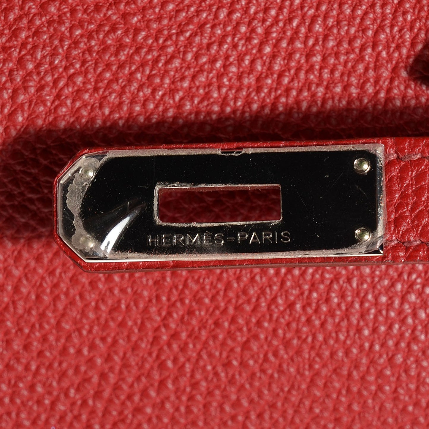 Togo Birkin 40 Rouge Garance