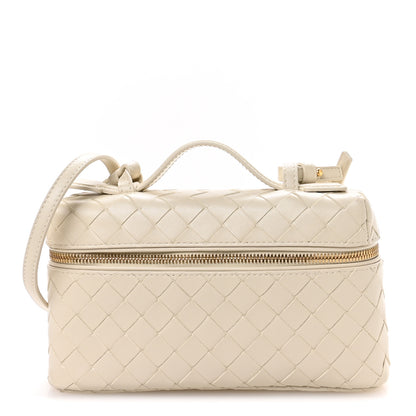 Bottega Veneta Calfskin Intrecciato Bang Bang Vanity Case Sea Salt 1 of 11