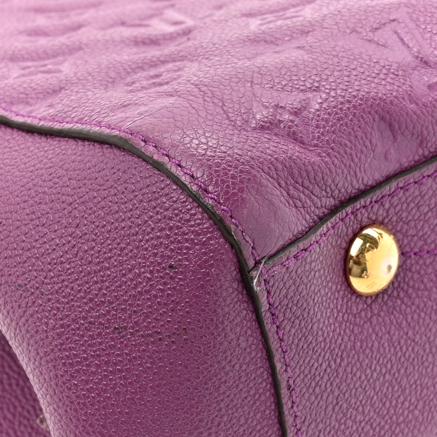 Louis Vuitton Empreinte Montaigne MM Amethyste 11 of 16