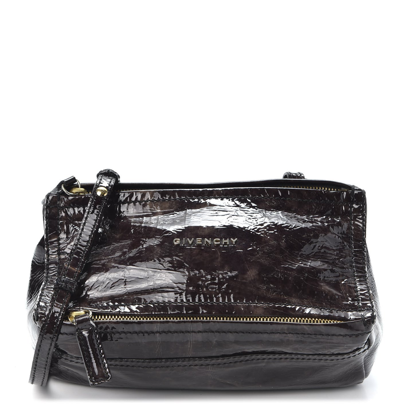 Crinkled Patent Mini Pandora