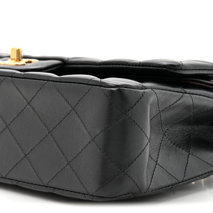 Chanel Lambskin Quilted Small Double Flap Black 9 of 12