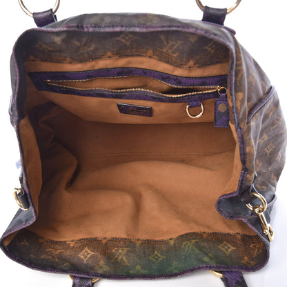 Louis Vuitton Monogram Karung Heartbreak Jokes Tote Violet 5 of 14