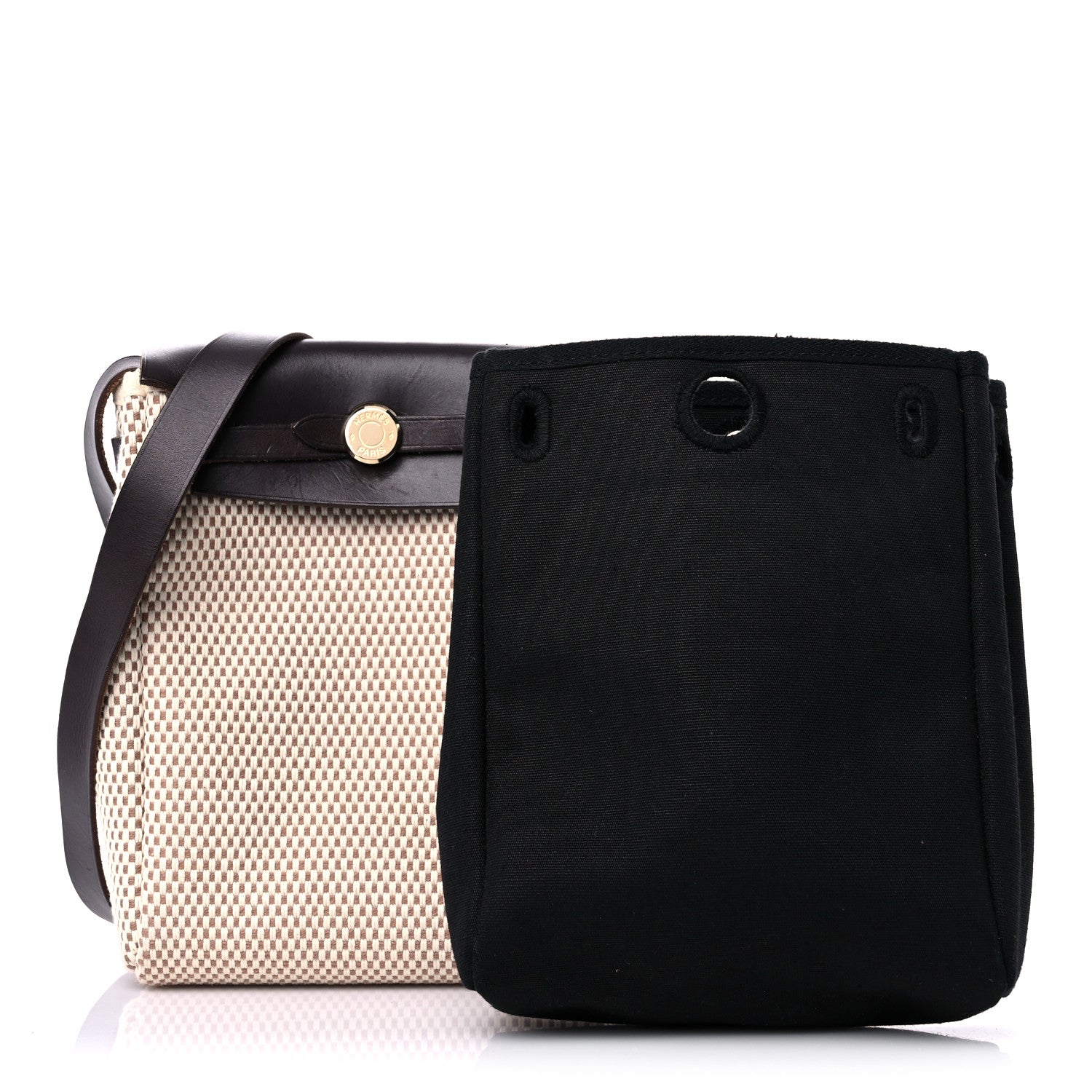 Hermes Toile Vache Calfskin Herbag TPM Ebene 1 of 13