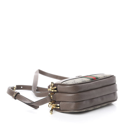 Gucci GG Supreme Monogram Web Mini Ophidia GG Bag Brown 3 of 10
