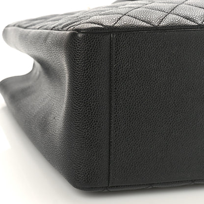 Chanel Caviar Quilted Grand Shopping Tote GST Black 8 of 9