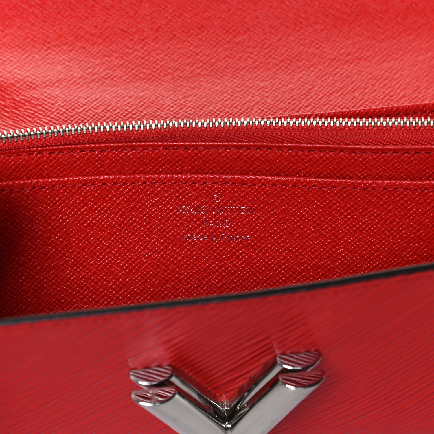 Louis Vuitton Epi Twist Wallet Coquelicot 5 of 9