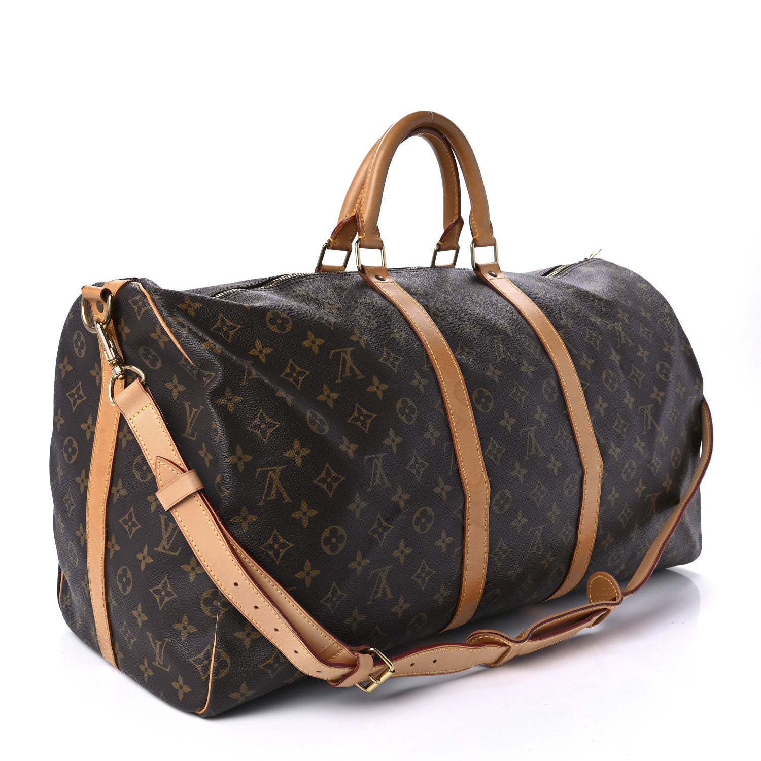 Louis Vuitton Monogram Keepall Bandouliere 55 3 of 13