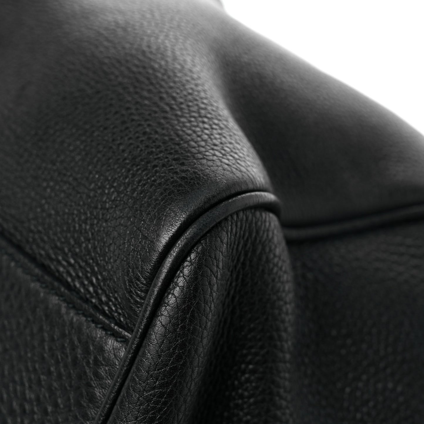 Calfskin Medium Emily Shoulder Bag Black