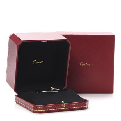 Cartier 18K Pink Gold Diamond Small Juste Un Clou Bracelet 15 6 of 6