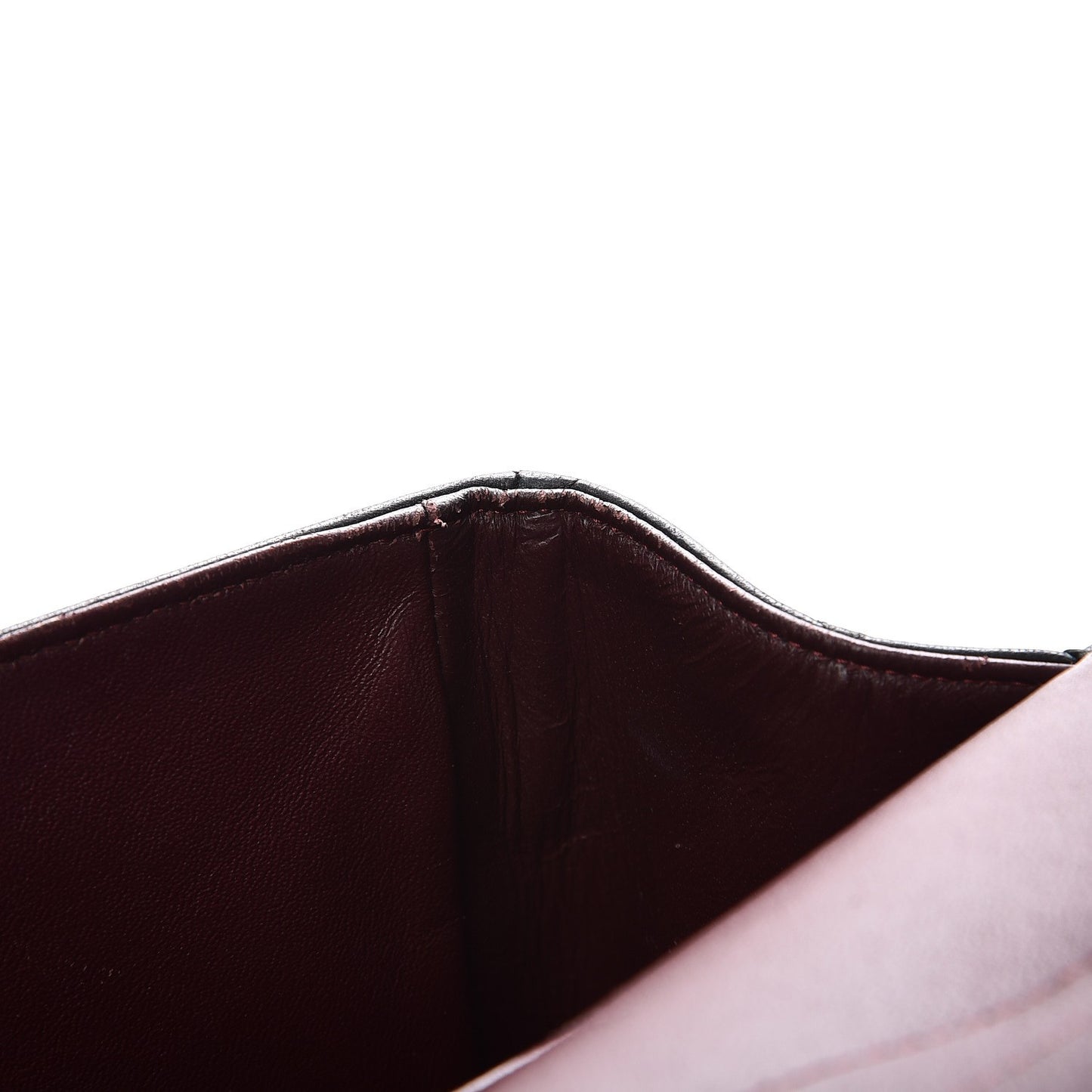 Lambskin Quilted Jumbo Double Flap Black