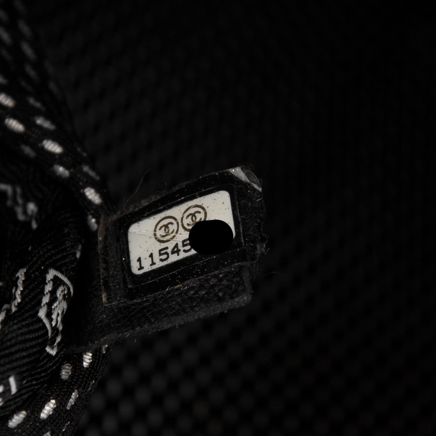 Chanel Coated Canvas Sport Duffel Black 7 of 7