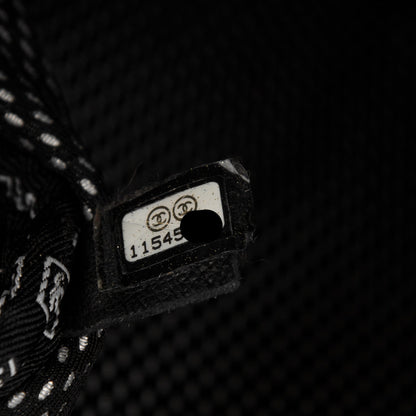 Chanel Coated Canvas Sport Duffel Black 7 of 7