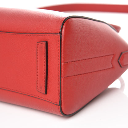 Givenchy Sugar Goatskin Mini Antigona Red 9 of 9