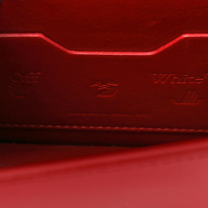 Off-White Calfskin Jitney 2.8 Belt Bag Crossbody Red 6 of 9