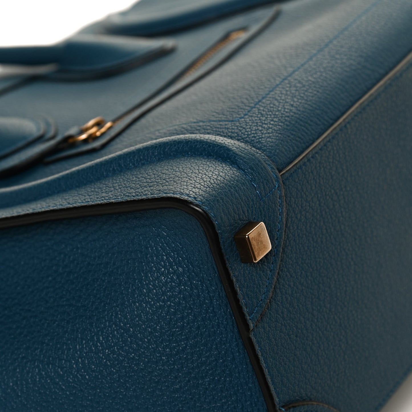 Goatskin Micro Luggage Deepsea