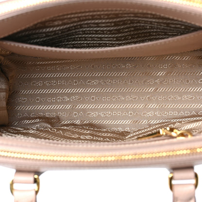 Prada Saffiano Small Galleria Double Zip Tote Cammeo 5 of 8