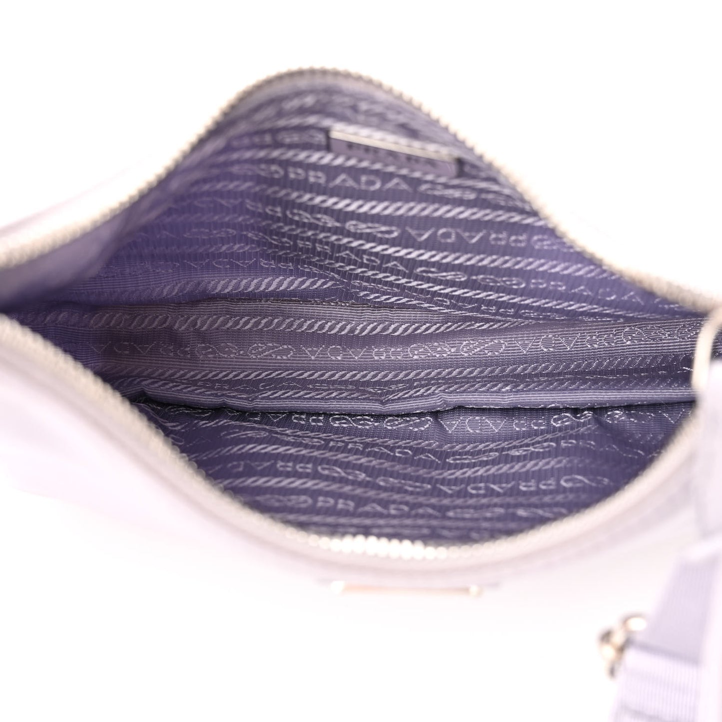 Re-Nylon Saffiano Re-Edition 2005 Shoulder Bag Glicine