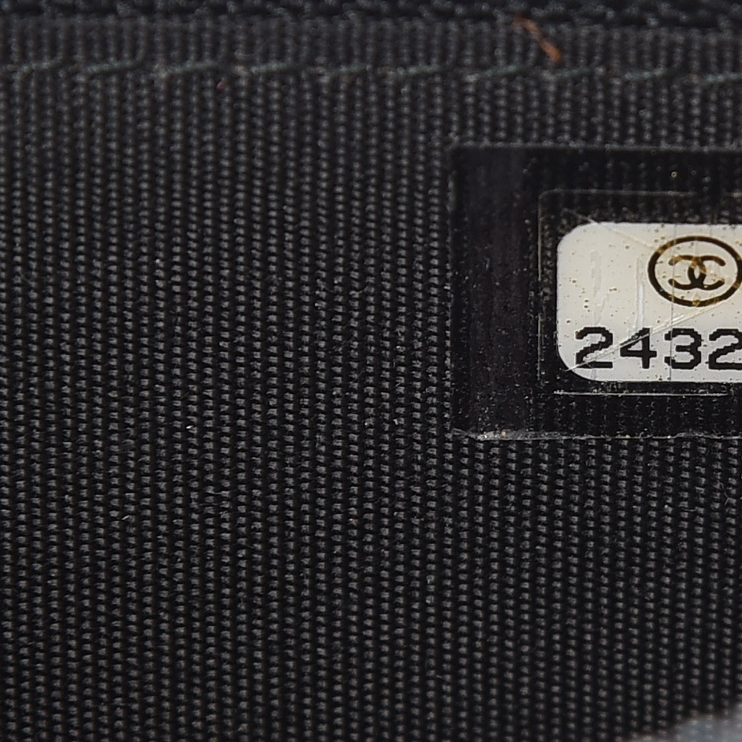Chanel Caviar Quilted Small Boy Zip Around Wallet Black 8 of 11