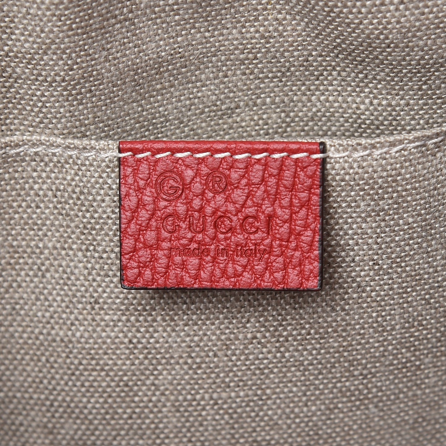 Monogram Mini Bree Messenger Bag Red