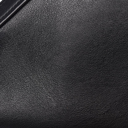 Balenciaga Calfskin M Triangle Pouch Black 9 of 10