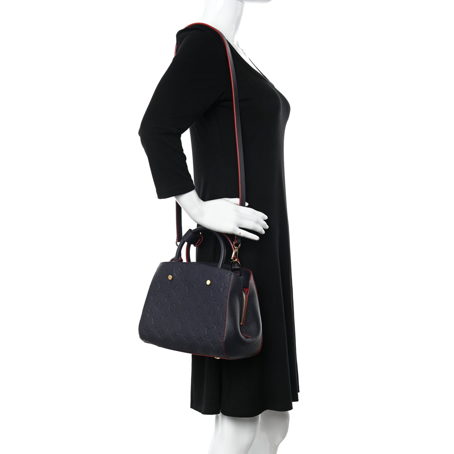 Empreinte Montaigne BB Marine Rouge
